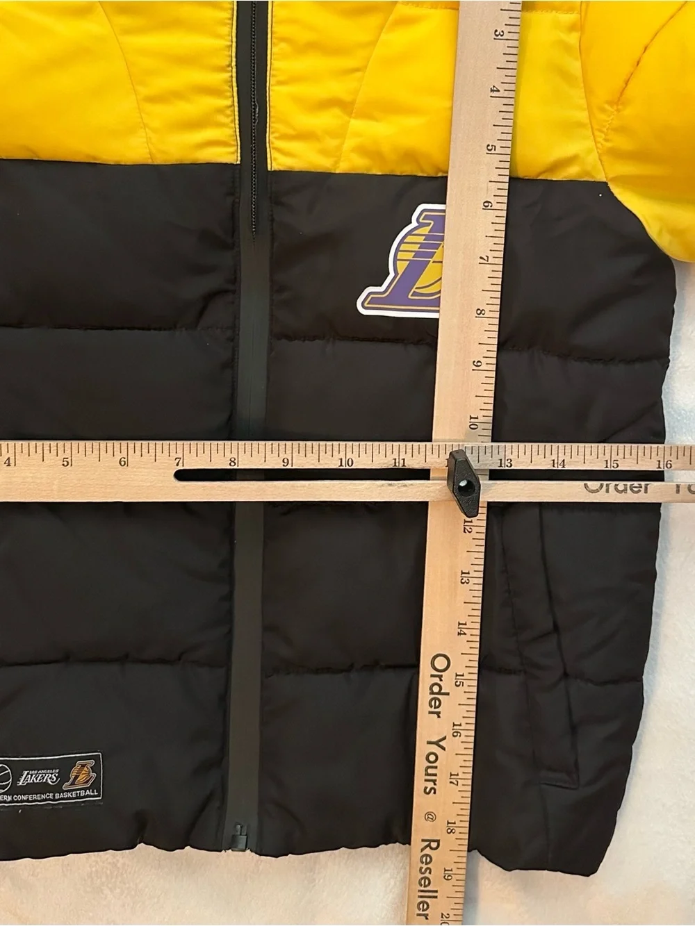 Primark NBA Los Angeles Lakers Kids 6-7 Puffer Jacket Coat Basketball Lebron